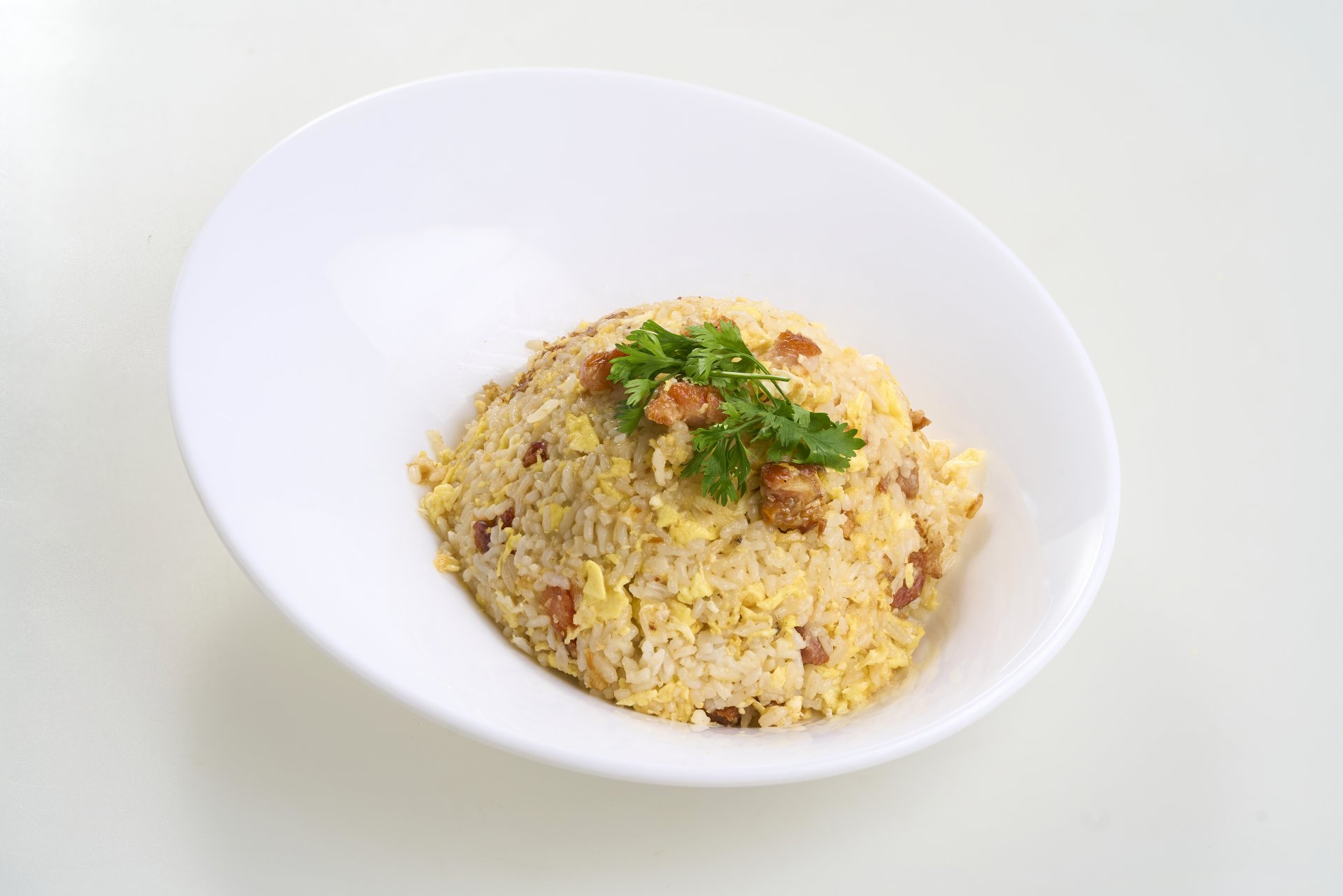 Char Siu Egg Fried Rice Platter